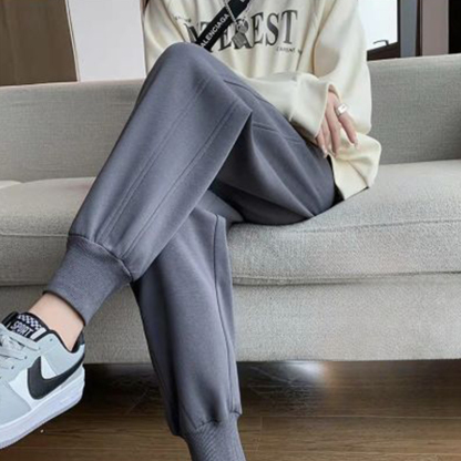 Casual Cuffed Harem Pants