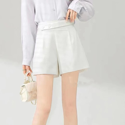 Sienna Asymmetric Waist High Rise Shorts