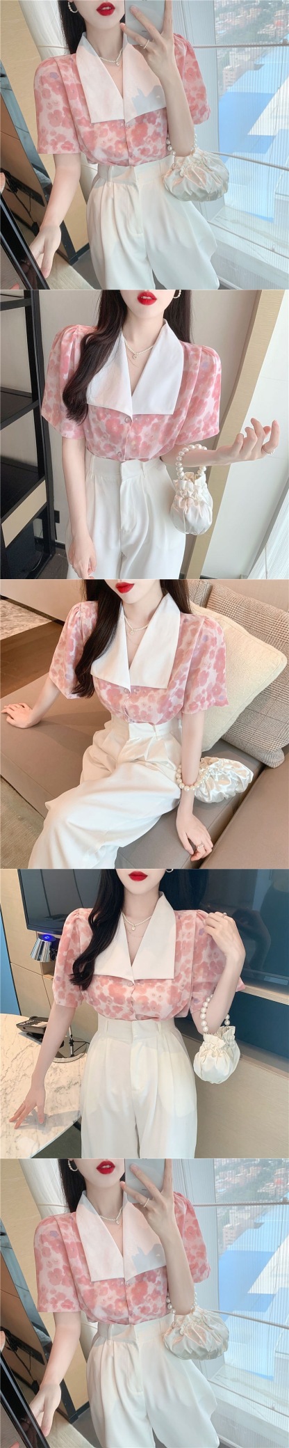 Wellesley Vintage Collar Blouse