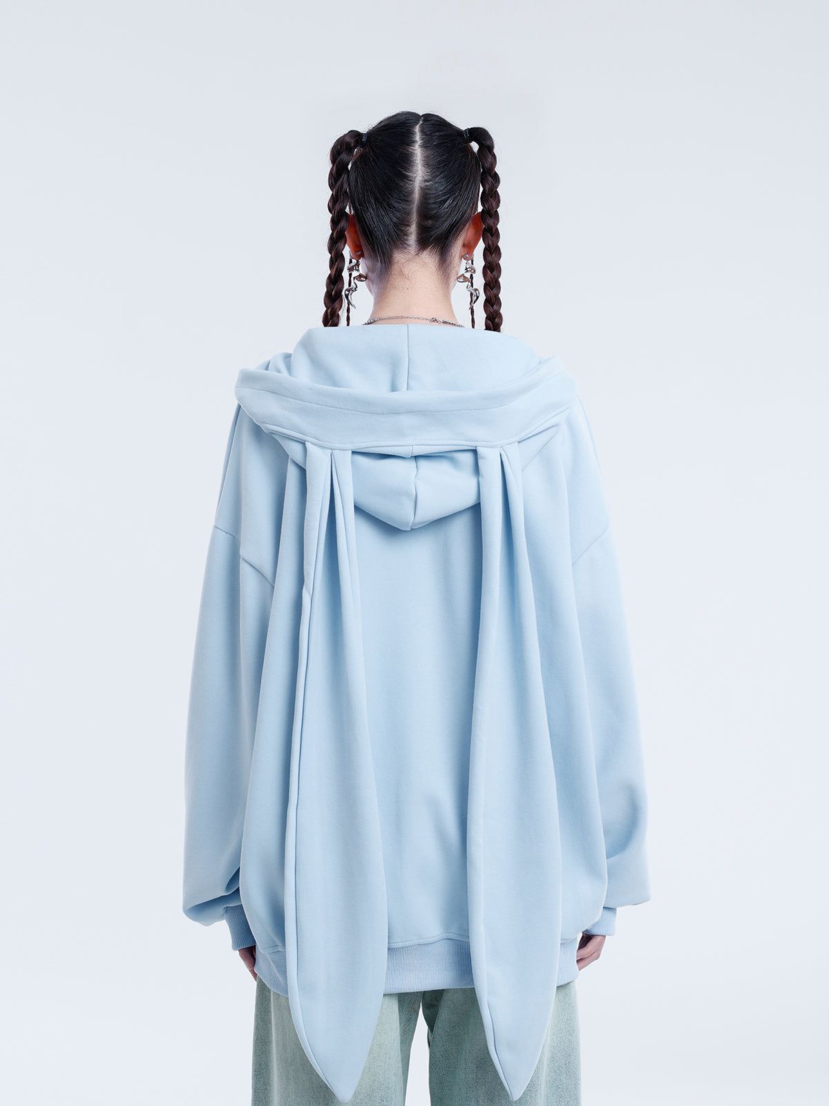 Rabbit Ears Solid Hoodie