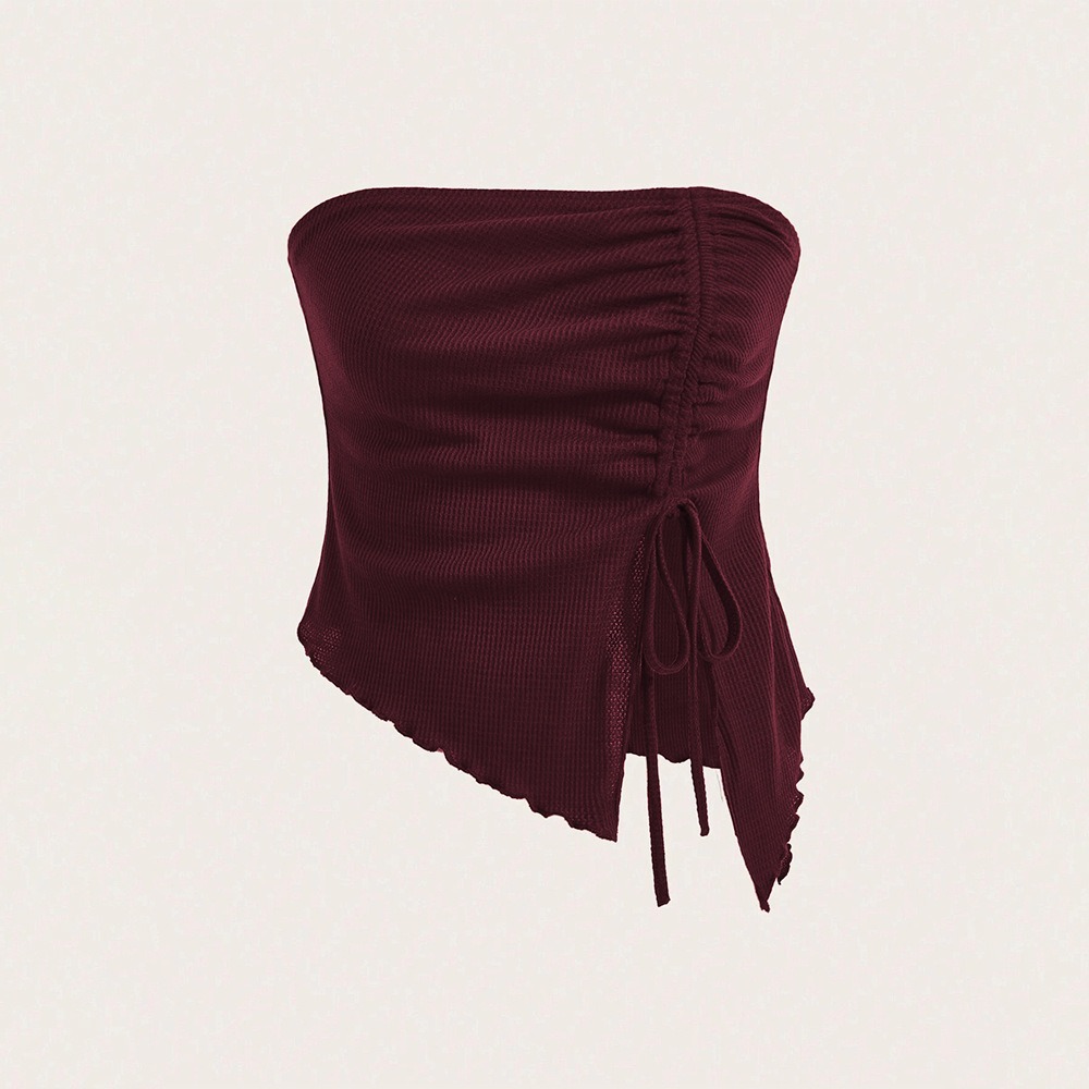 Slim-fitting Bandeau Vest Top