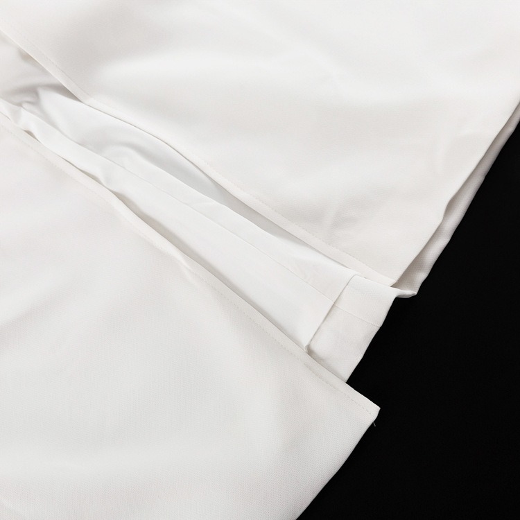  High Waist Button Detail Dress for Women