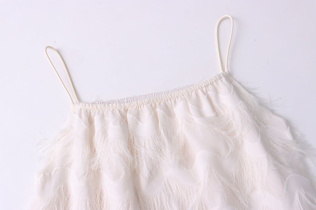 Gentle temperament, loose and thin, French slip dress