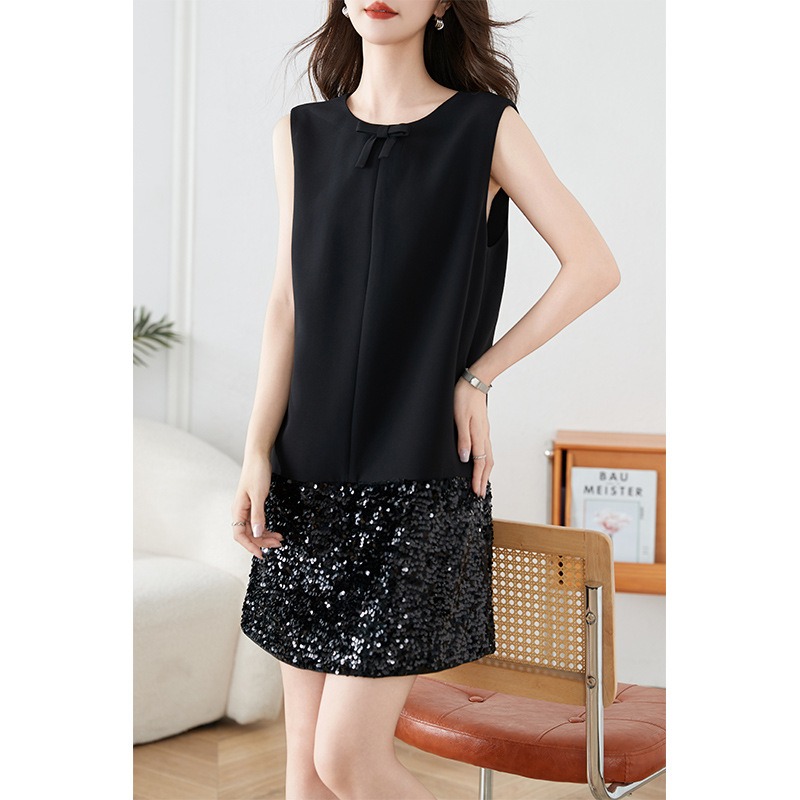 [Copy]Chic Tweed A-Line Midi Dress