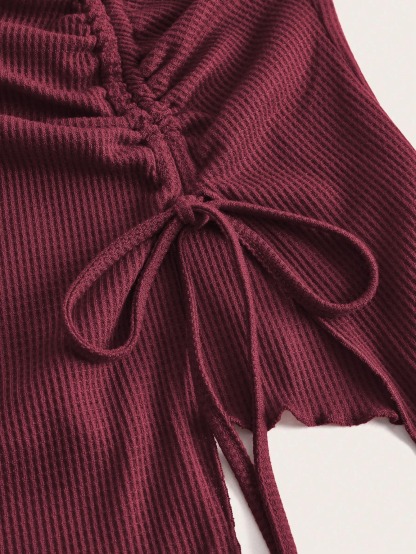 Slim-fitting Bandeau Vest Top