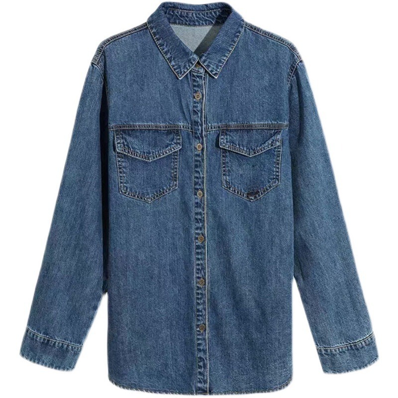 Loose Casual Denim Top Jacket