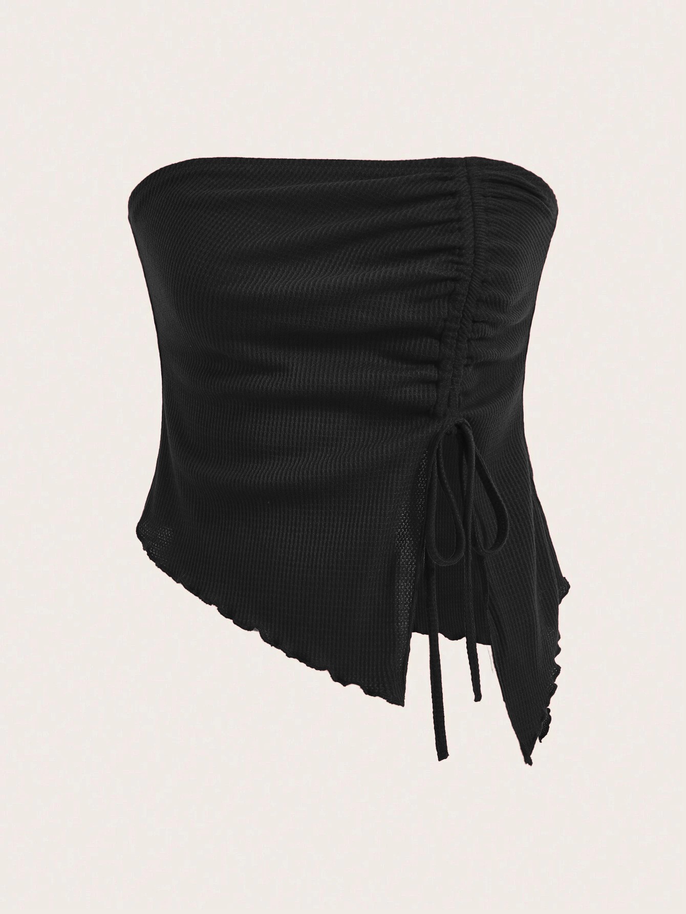 Slim-fitting Bandeau Vest Top