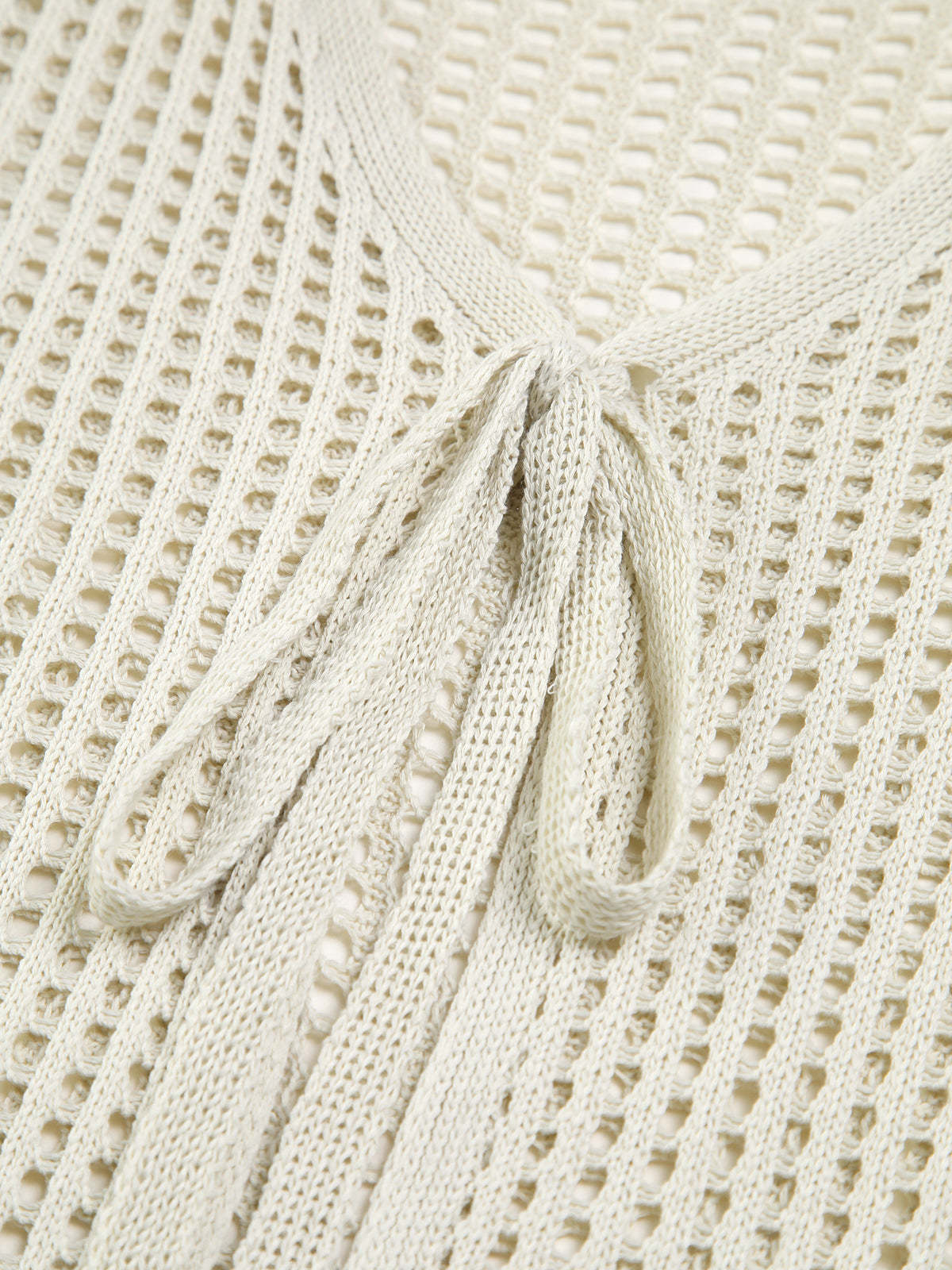 Crochet Tied Long Sleeve Cardigan