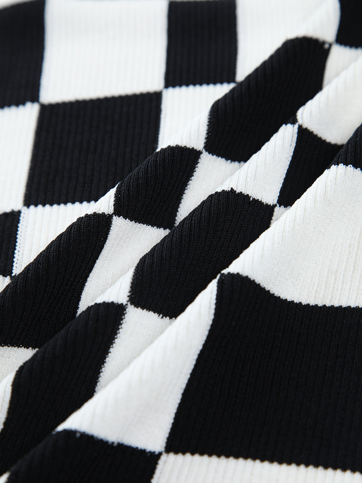 Checkered Cardigan