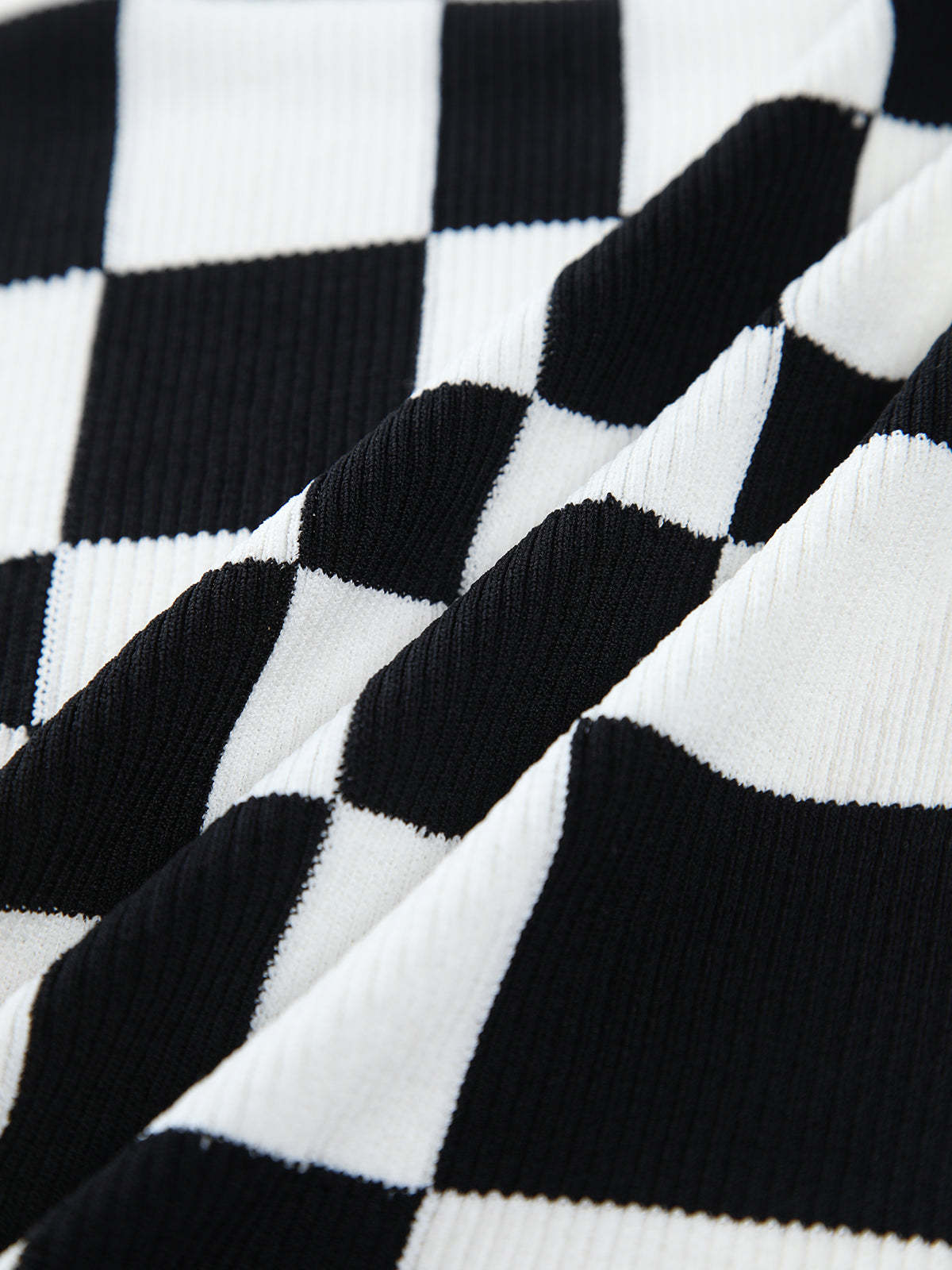 Checkered Cardigan