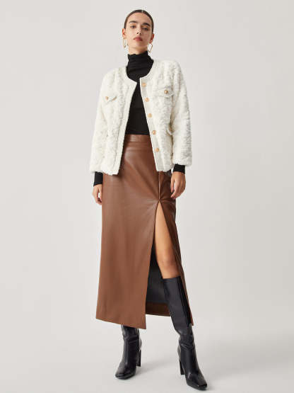 Patchwork Tweed Flurry Jacket