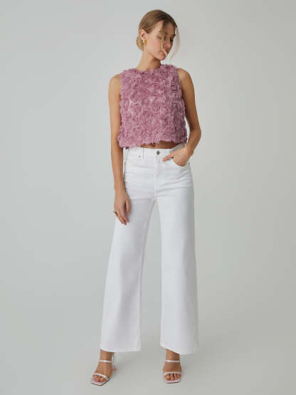 Romantic Multi Floral Blouse