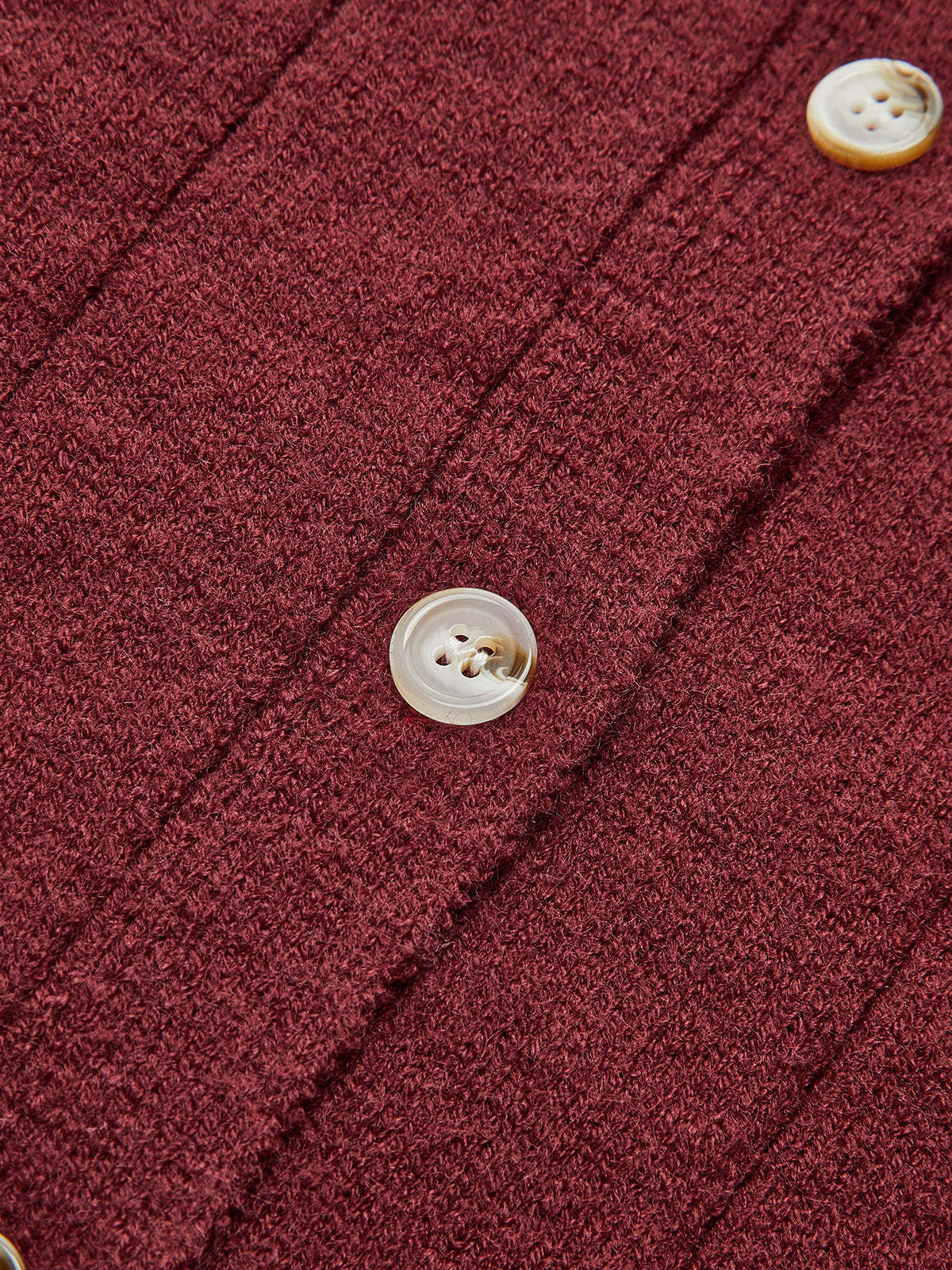 Crew Neck Button Soft Cardigan