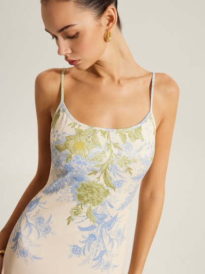 Floral Print Cami Dress