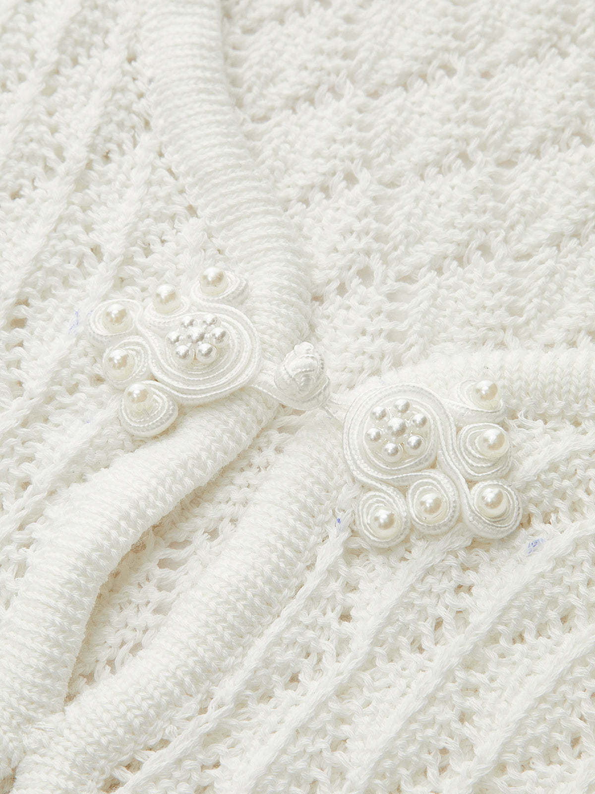 Sheer Knit Sweater Dress with Cut-Out Detail