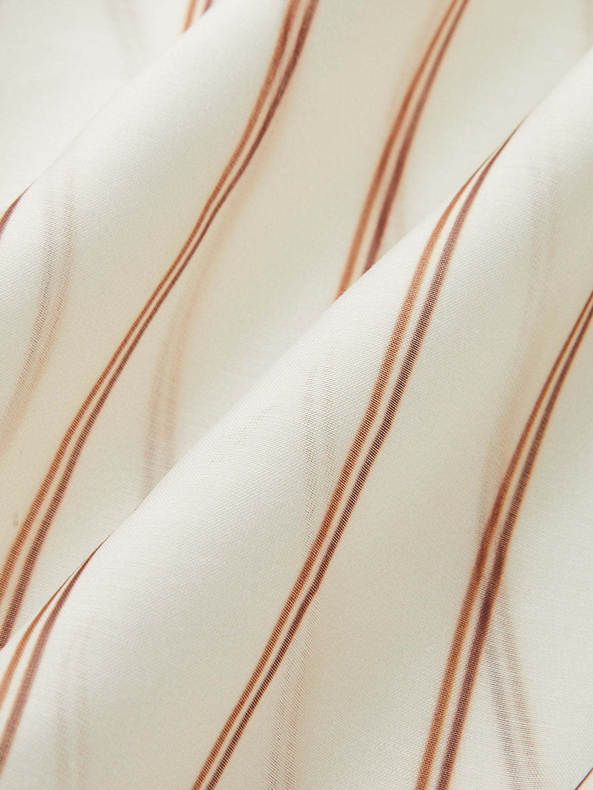 Stripe Cropped Shirt (Semi-Sheer)