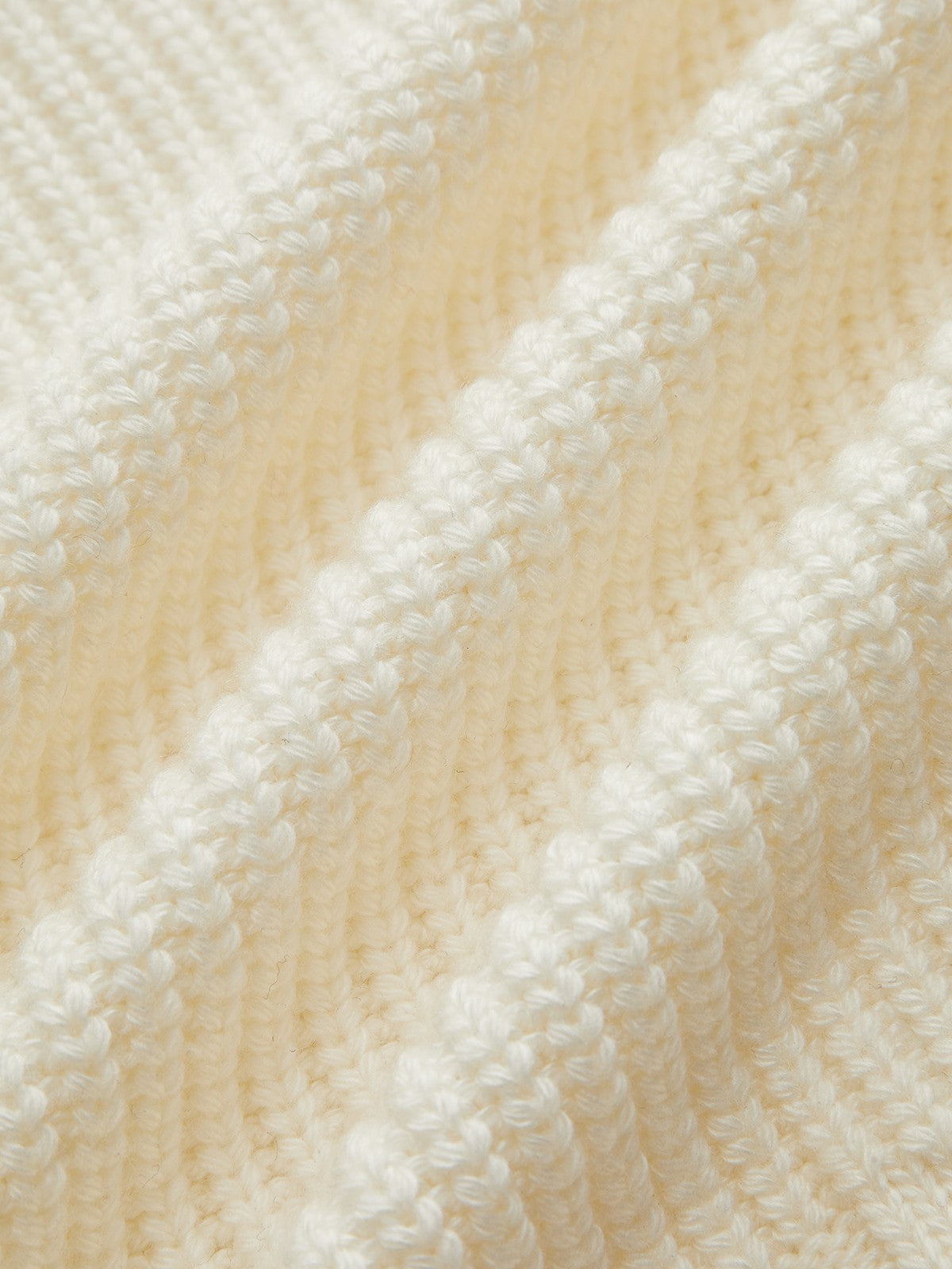 V-Neck Button Wool Blend Cable Knit Cardigan