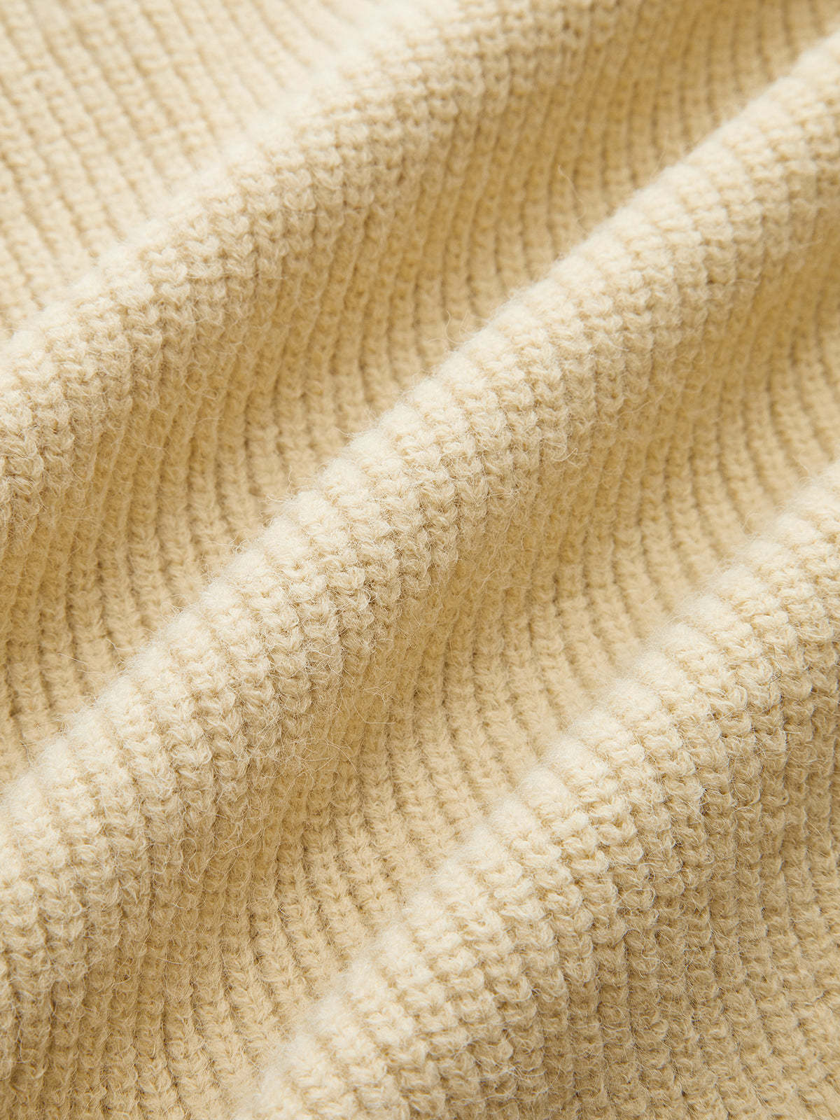 Denim Panel Button Knit Cardigan