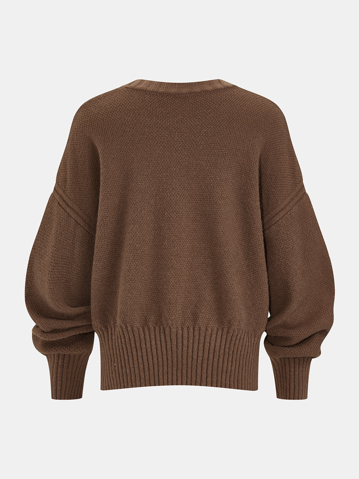 Knit Loose Sweater & Drawstring Pants Set