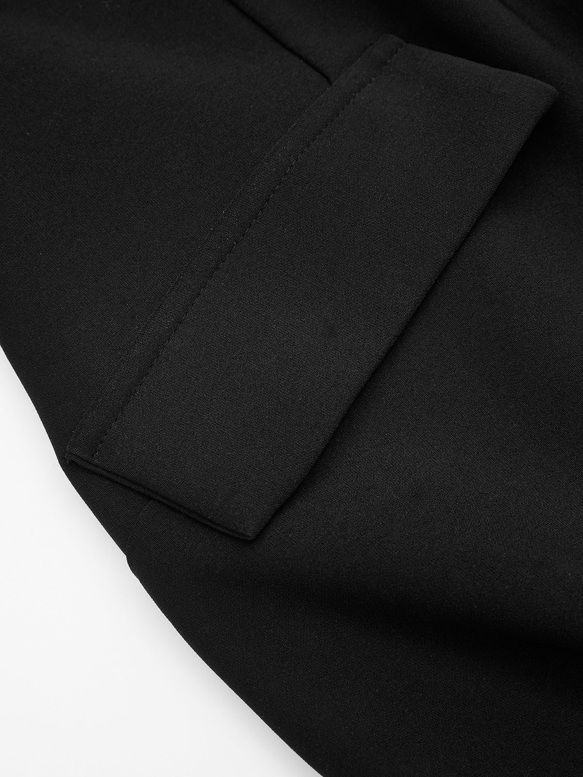 Sheer-Sleeve Flared-Cuff Mini Dress