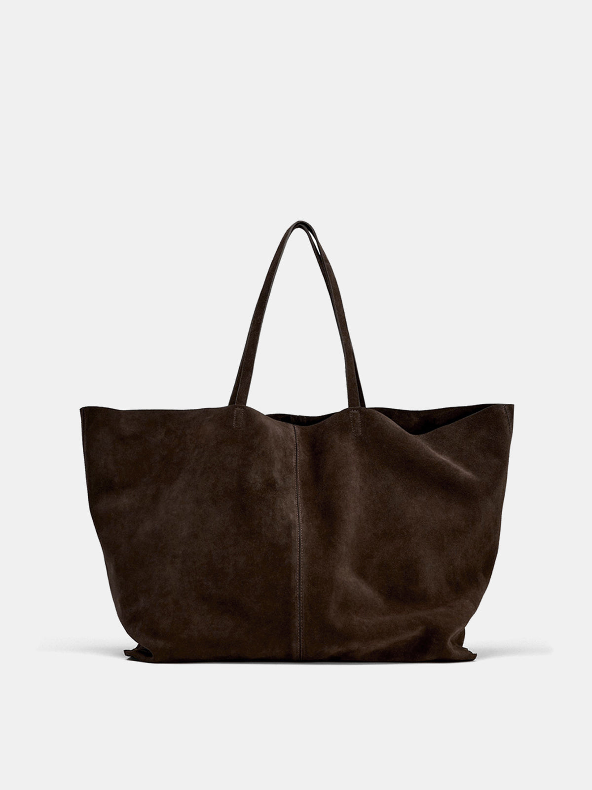 Large Capacity Suede Effect Tote Bag