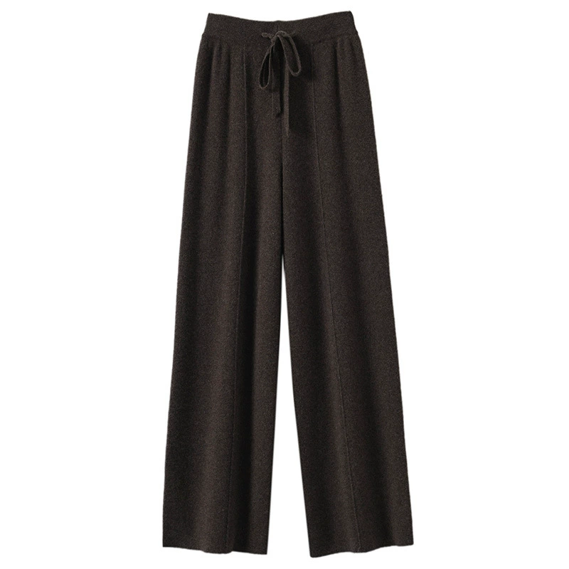 Ribbed Mystique Wide Leg Pants