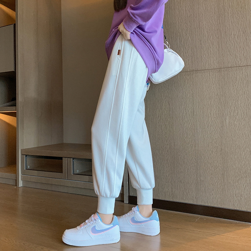 Casual Cuffed Harem Pants