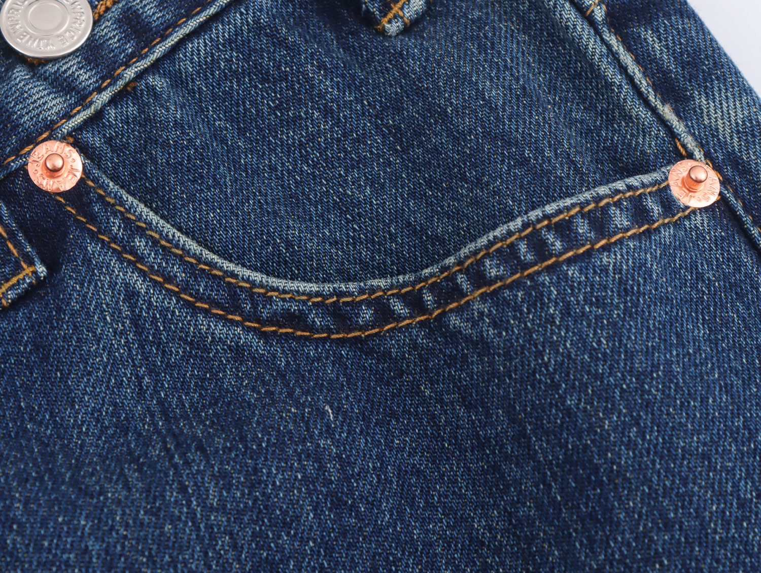 Asymmetric Waist Wide-Leg Jeans