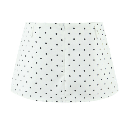 Polka Dot Sleeveless Top & Maxi Skirt Set