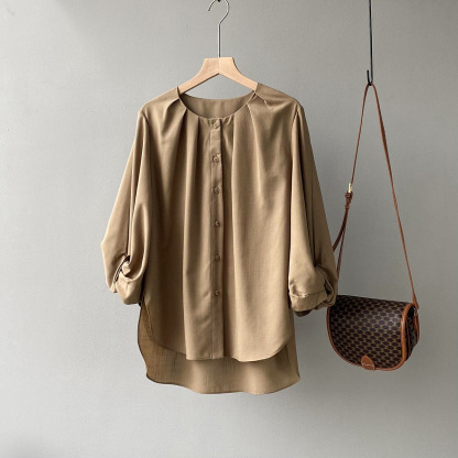 Lillianna White Long Shirt
