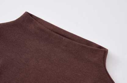 Retro Three-Piece Set – Vest, Blouse & Skirt Commuter Style