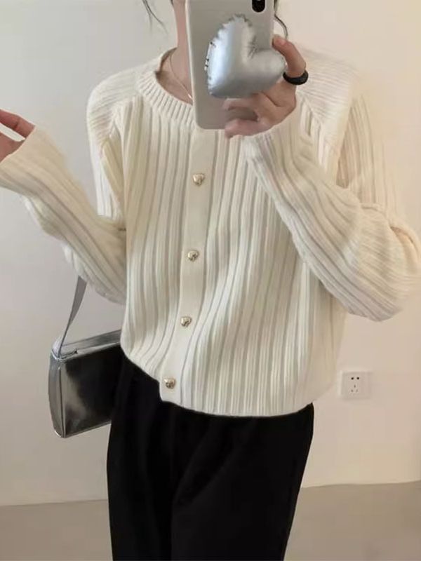 Clear Skies Await Rib Cardigan