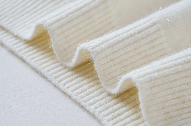 Lace Trim Crewneck Knit Sweater – Elegant Commuter Style