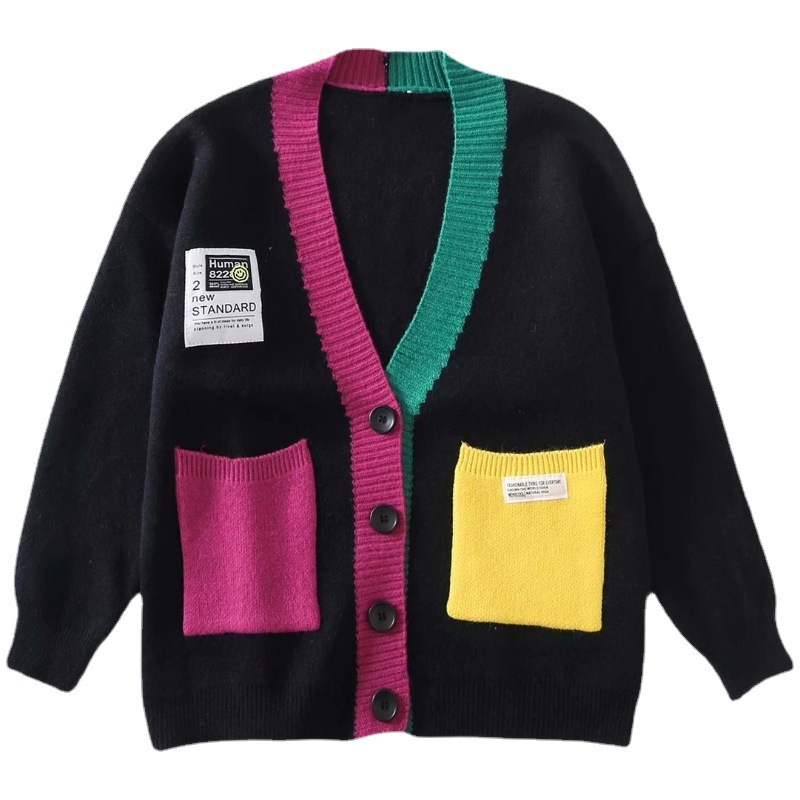 2023 Autumn And Winter New Fashion Foreign Air Age Reduction Knitted Cardigan