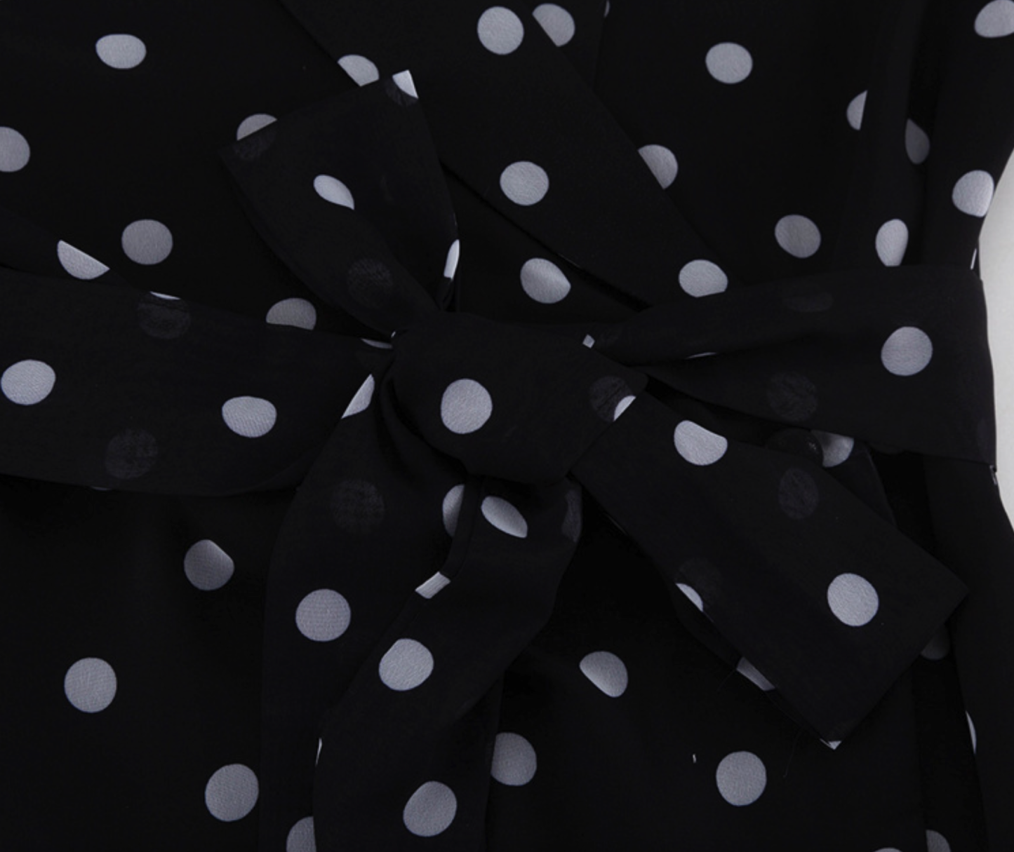 Polka Dot Sheer-Mesh Ruched Maxi Dress