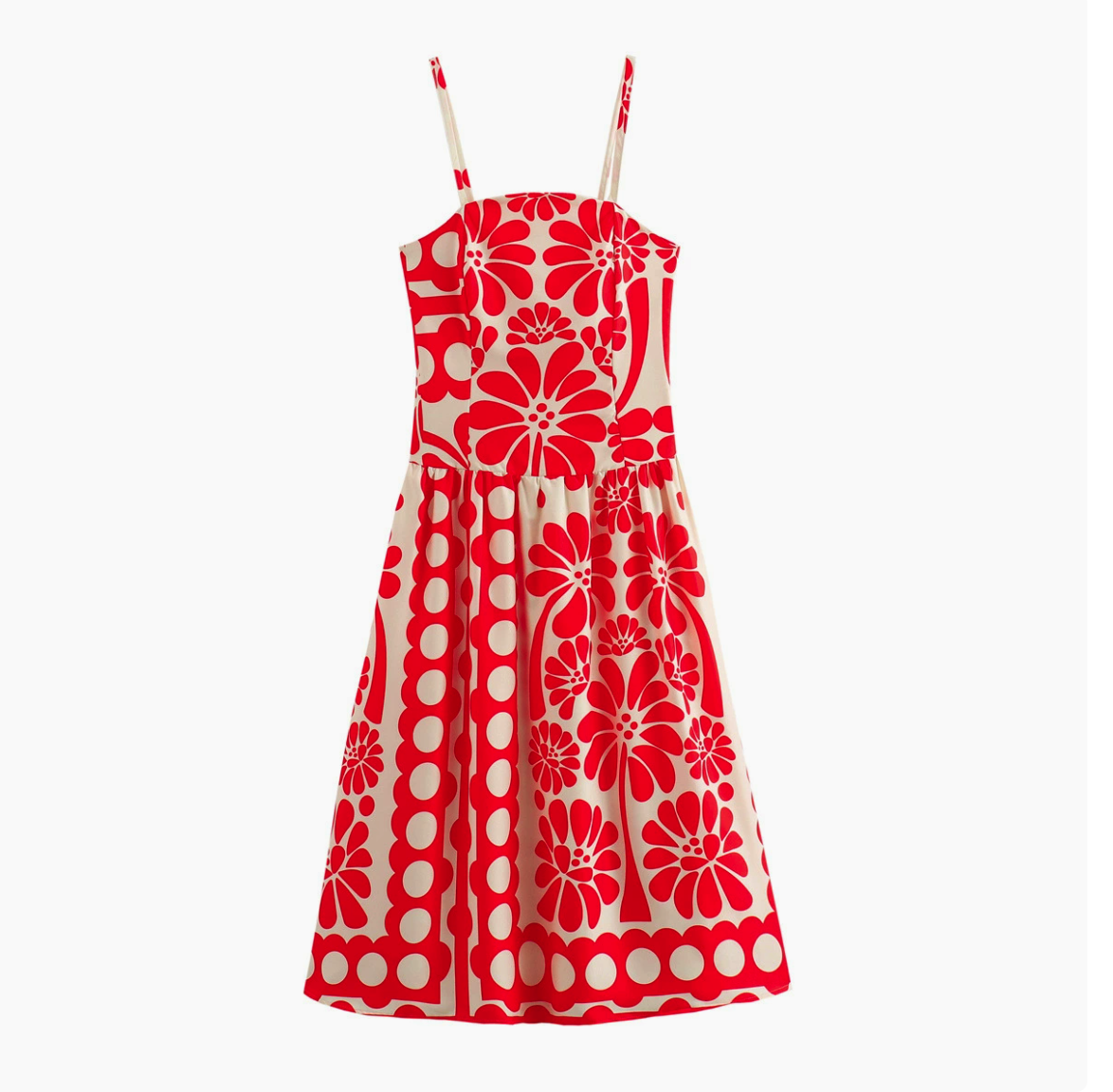 Geometric Print Cami Maxi Dress