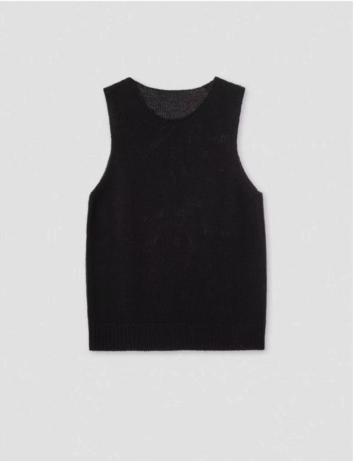 Cotton Blends Crop Tank Top