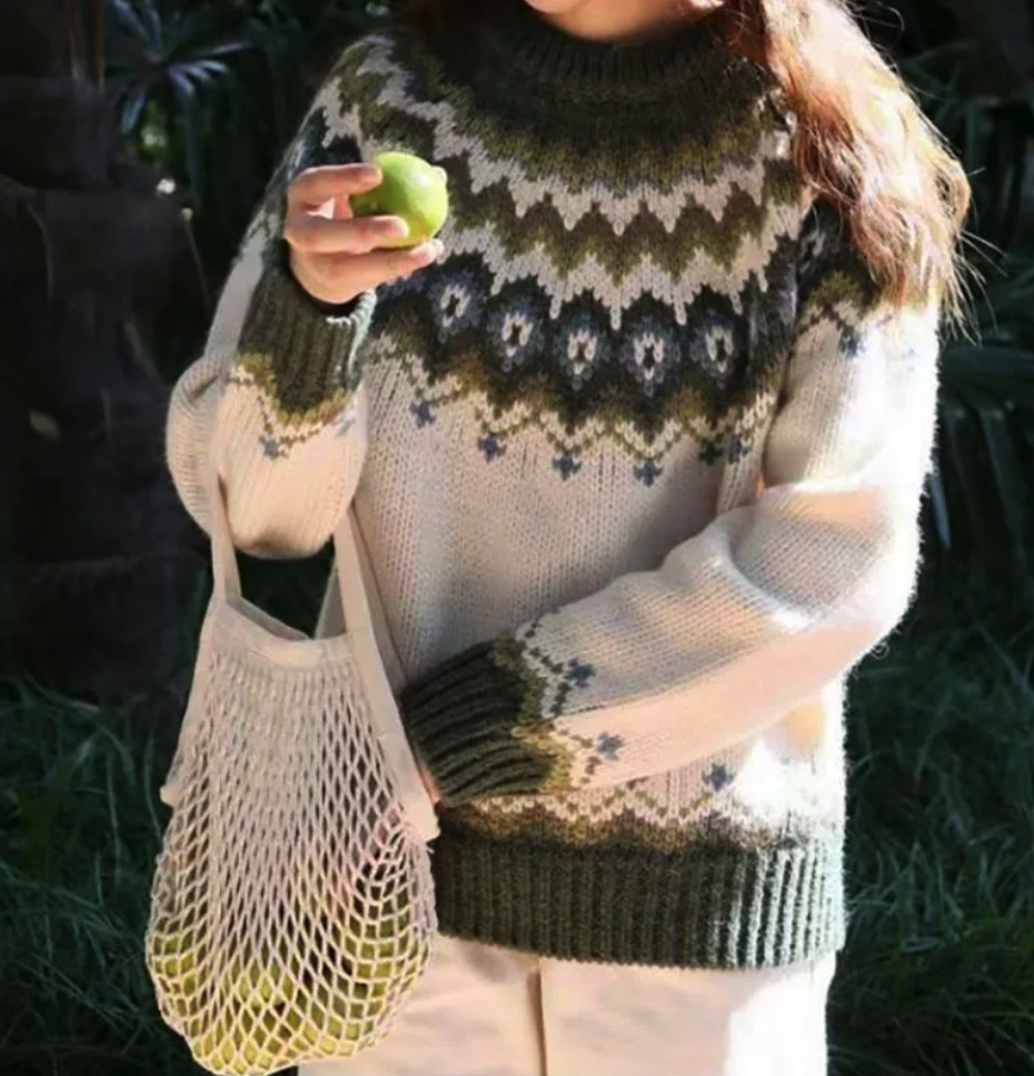 Fair Isle Knitted Sweater