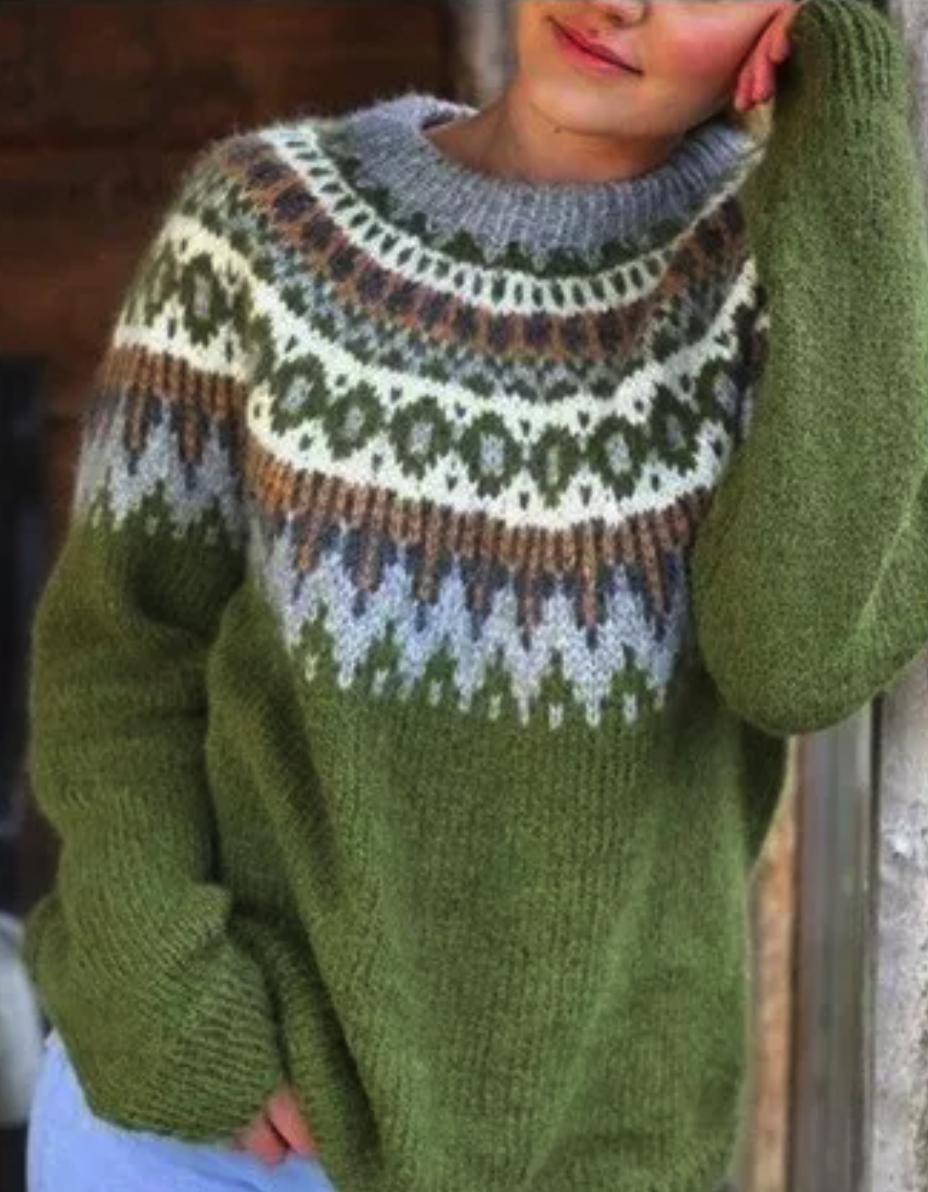 Fair Isle Knitted Sweater