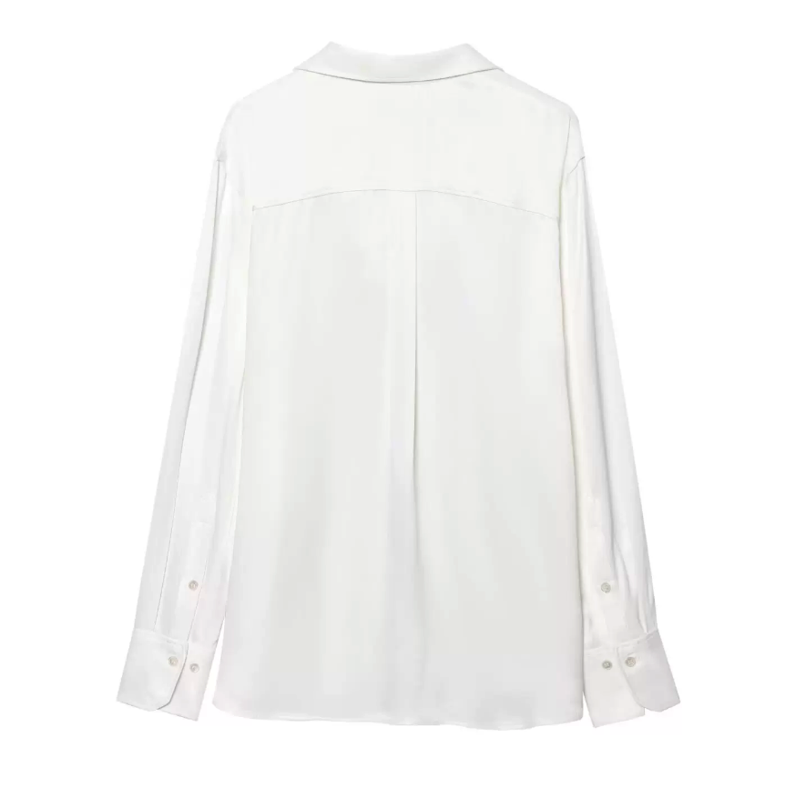 Hellen White Oversized Shirt