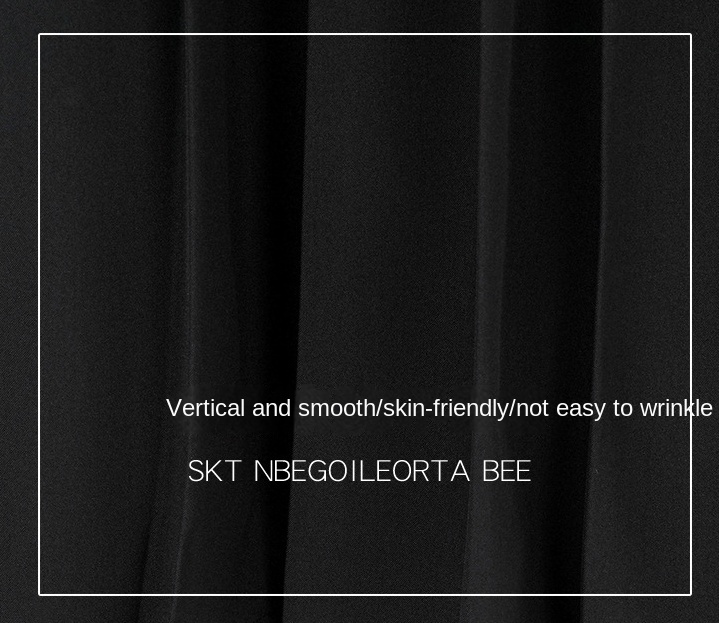 Casual Pleated Skirt