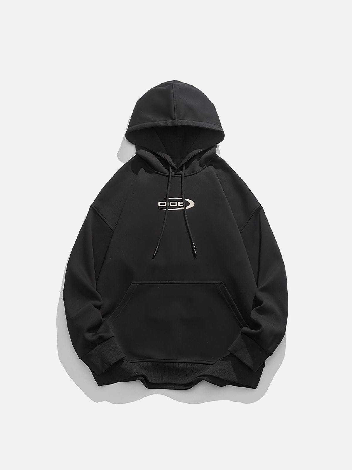 Boxing "BURNTHEFIRE" Pattern Hoodie