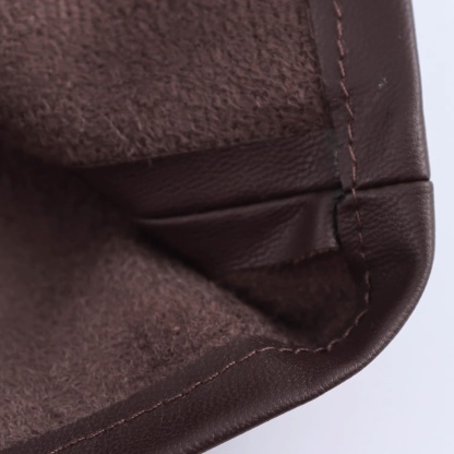 Faux Leather Knotted Dress
