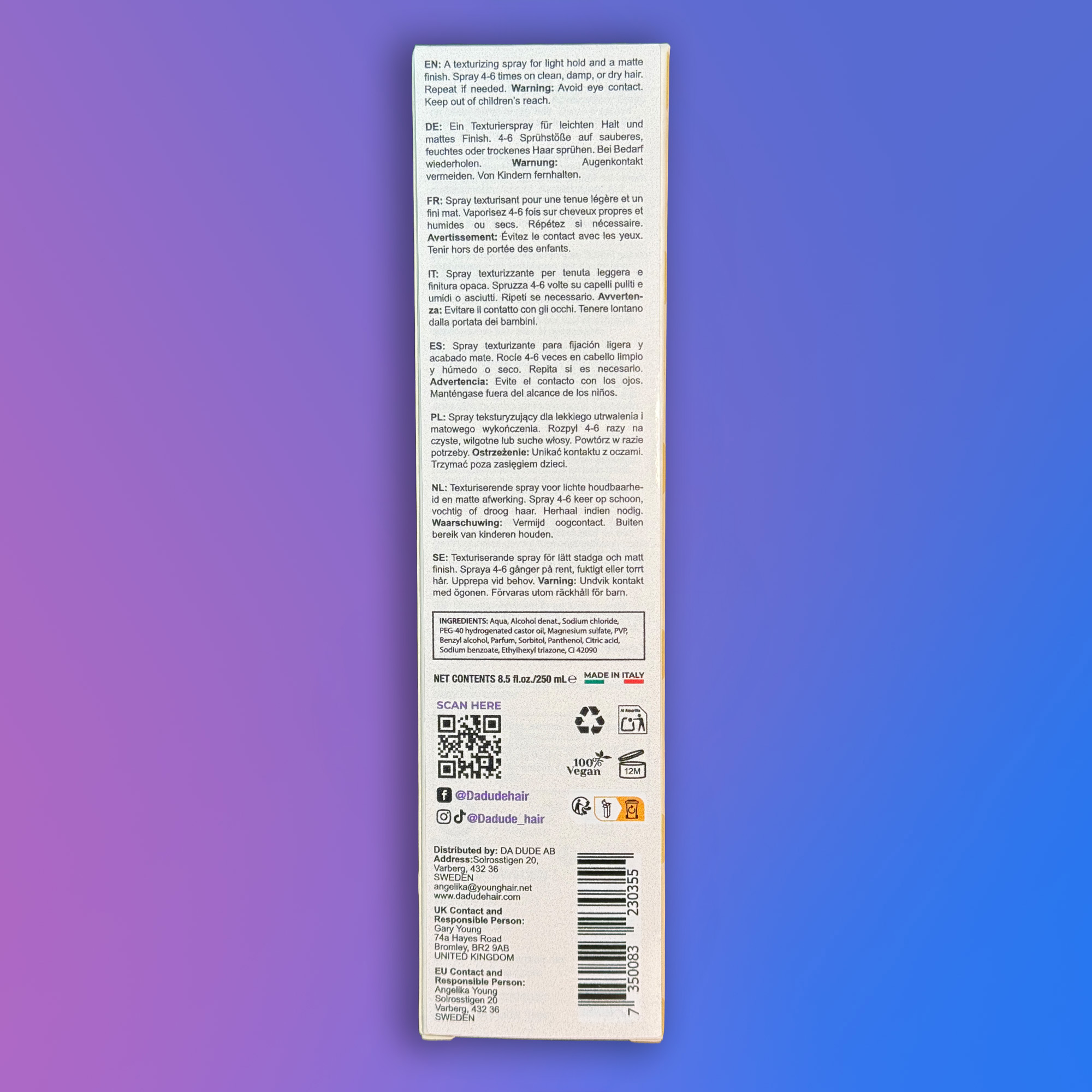 Younghair The Salt Water Spray-Da Dude