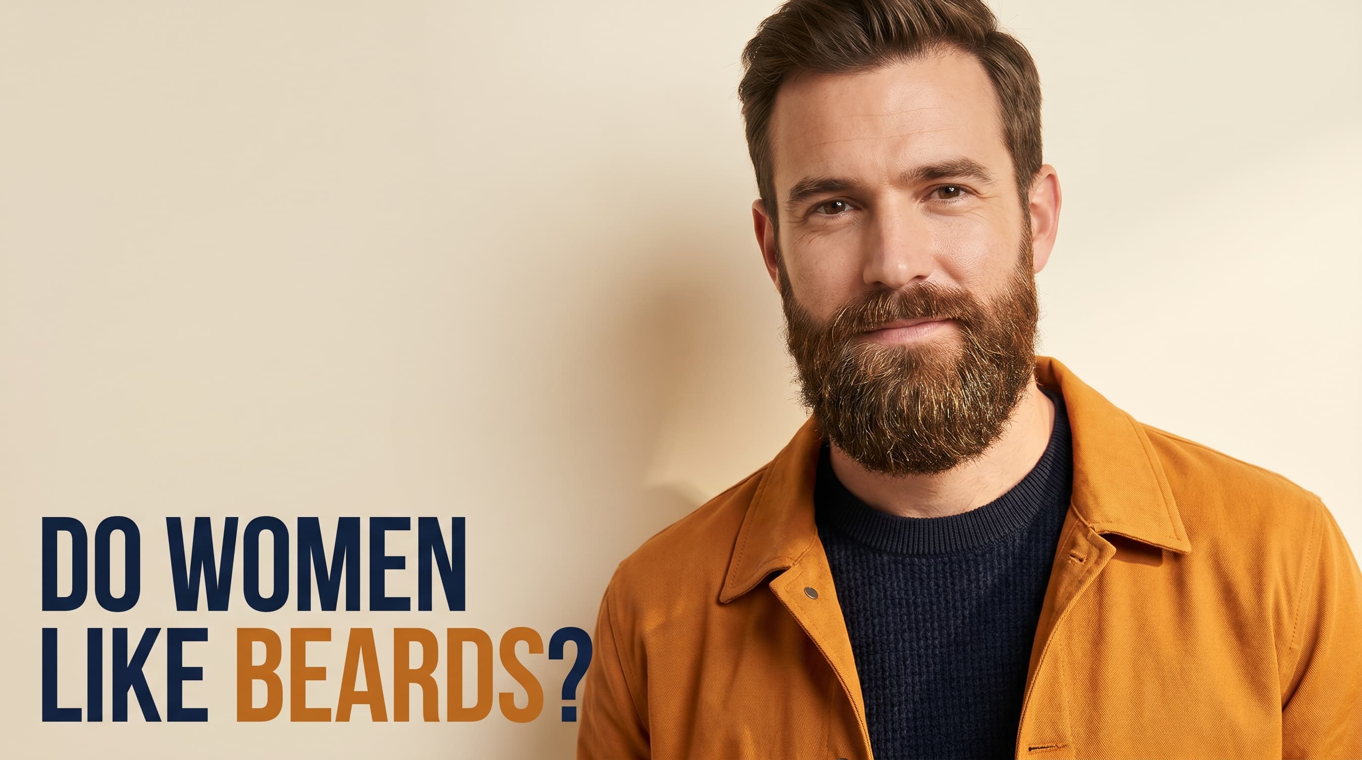 Do women like beards — psychology of beard attraction and masculine grooming infographic