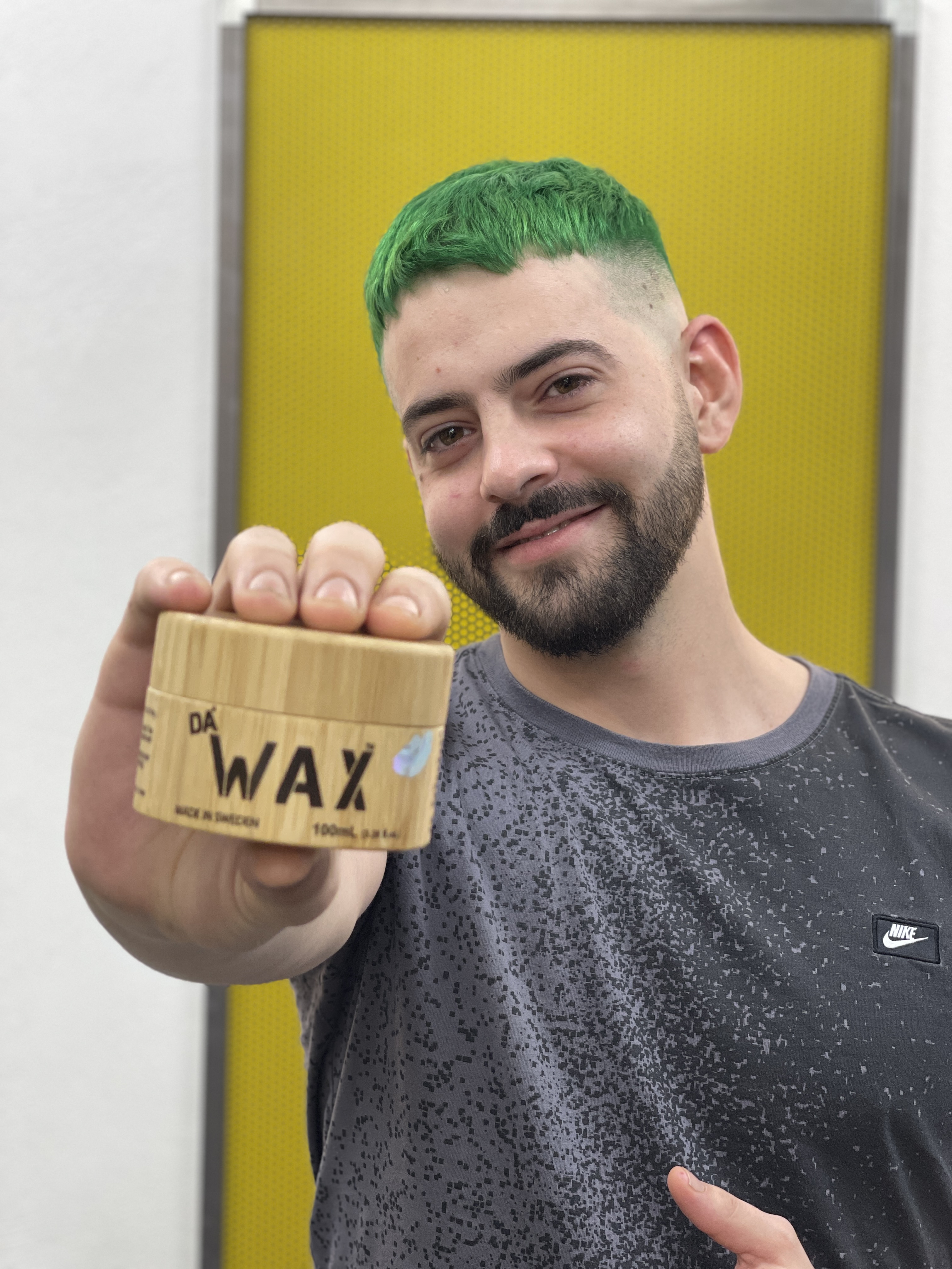 Da'Wax strong hold hair wax for men with matte finish