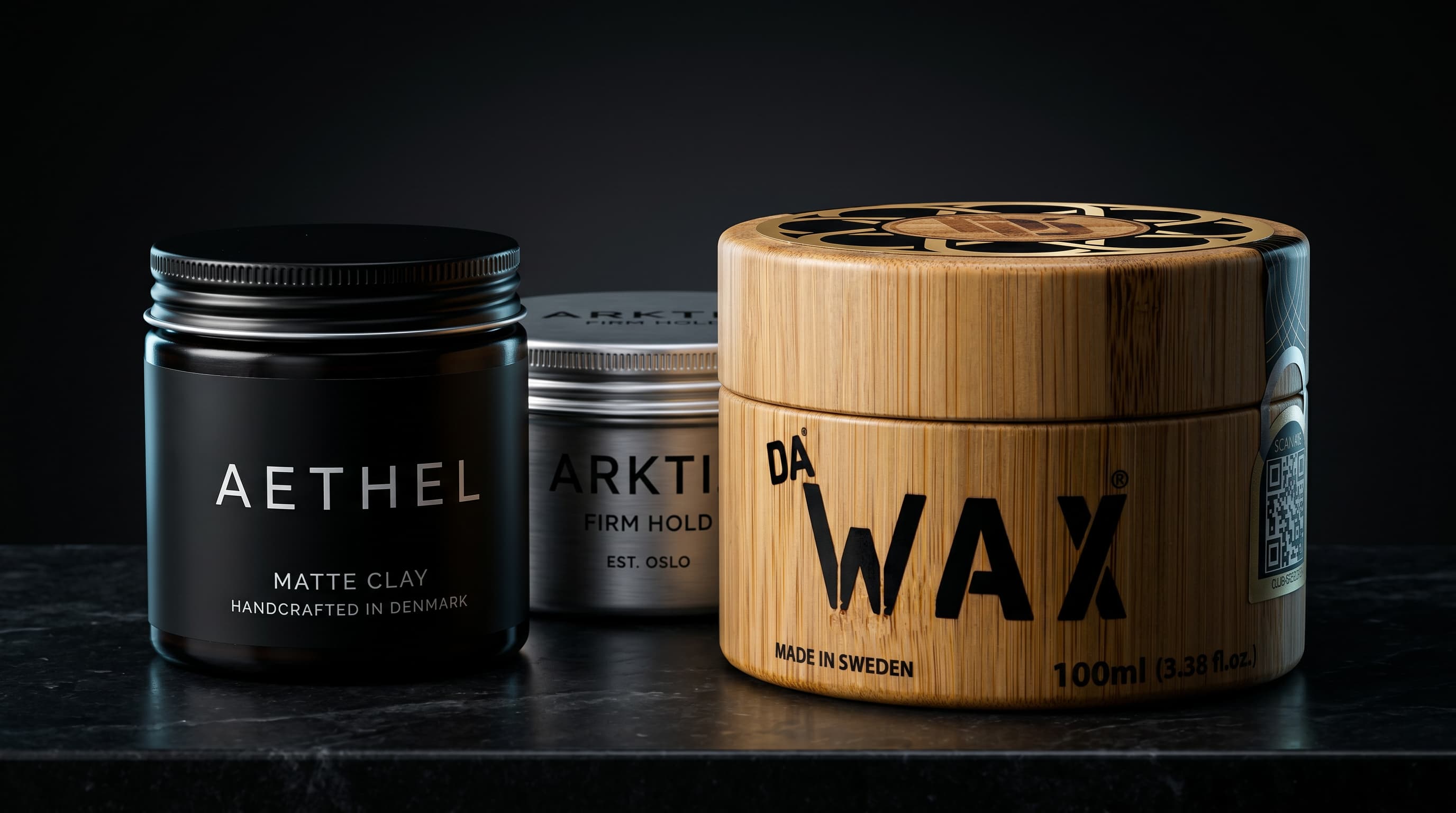 Da'Wax vs competitor men's hair wax products comparison