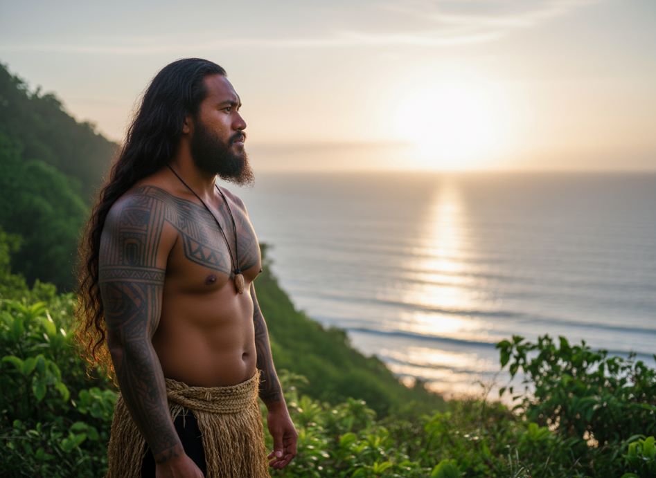 Man with natural curly coily hair texture embracing authentic style