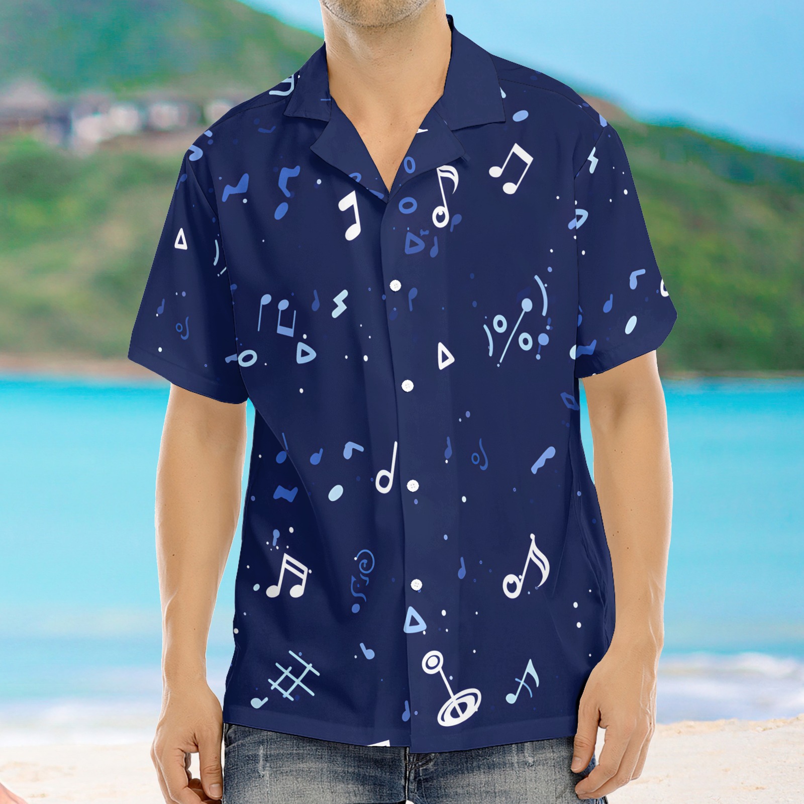 NIKI 着用【Rolling Studios 】 HAWAIAN SHIRT MUSIC NOTE dfe7fbee3a80eb63c8aad5ab8b44cf