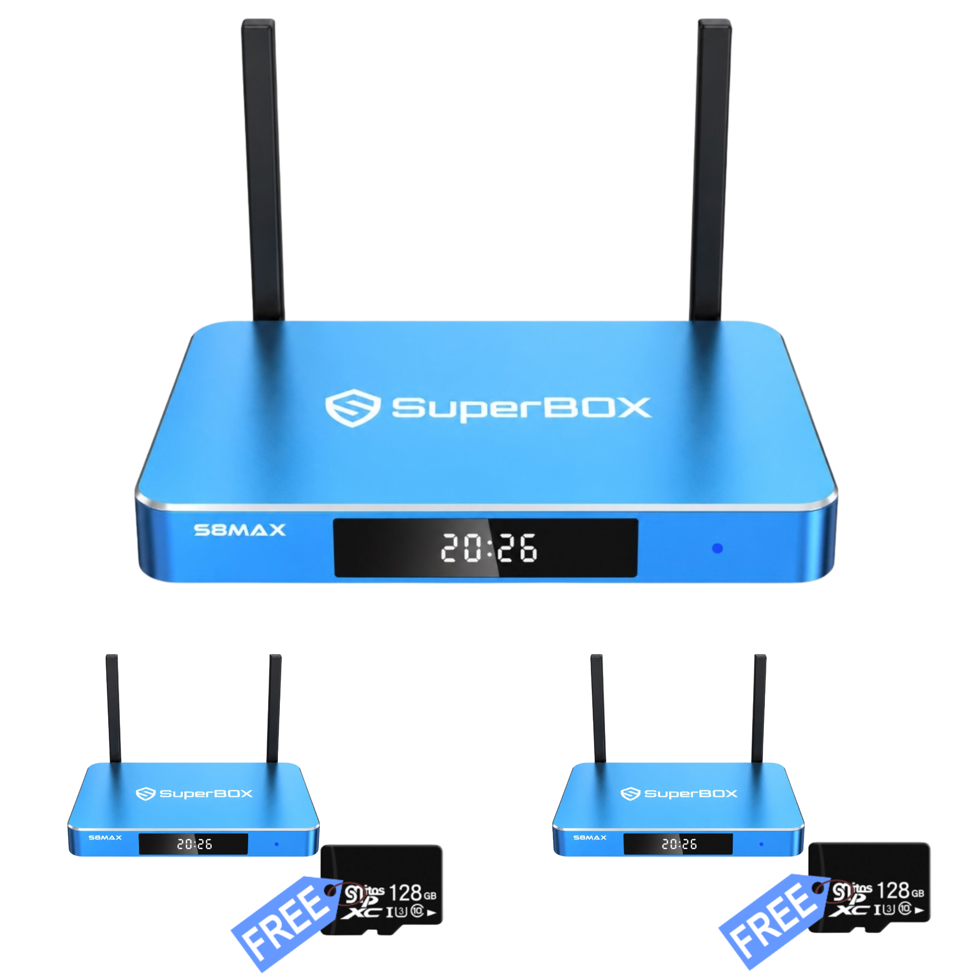 Superbox S8 Max (2-Pack) Bundle